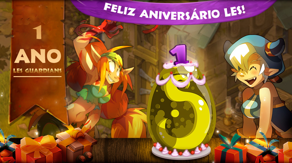 LES GUARDIANS COMEMORA 1 ANO